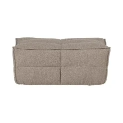 vtwonen Hockers|Cluster Hocker Bouclé Khaki bruin 104cm