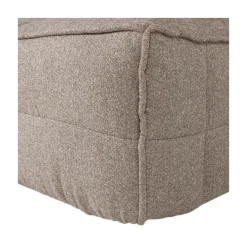 vtwonen Hockers|Cluster Hocker Bouclé Khaki bruin 104cm