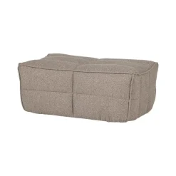vtwonen Hockers|Cluster Hocker Bouclé Khaki bruin 104cm