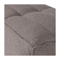 vtwonen Hockers|Cluster Hocker Bouclé Middenbruin 104cm