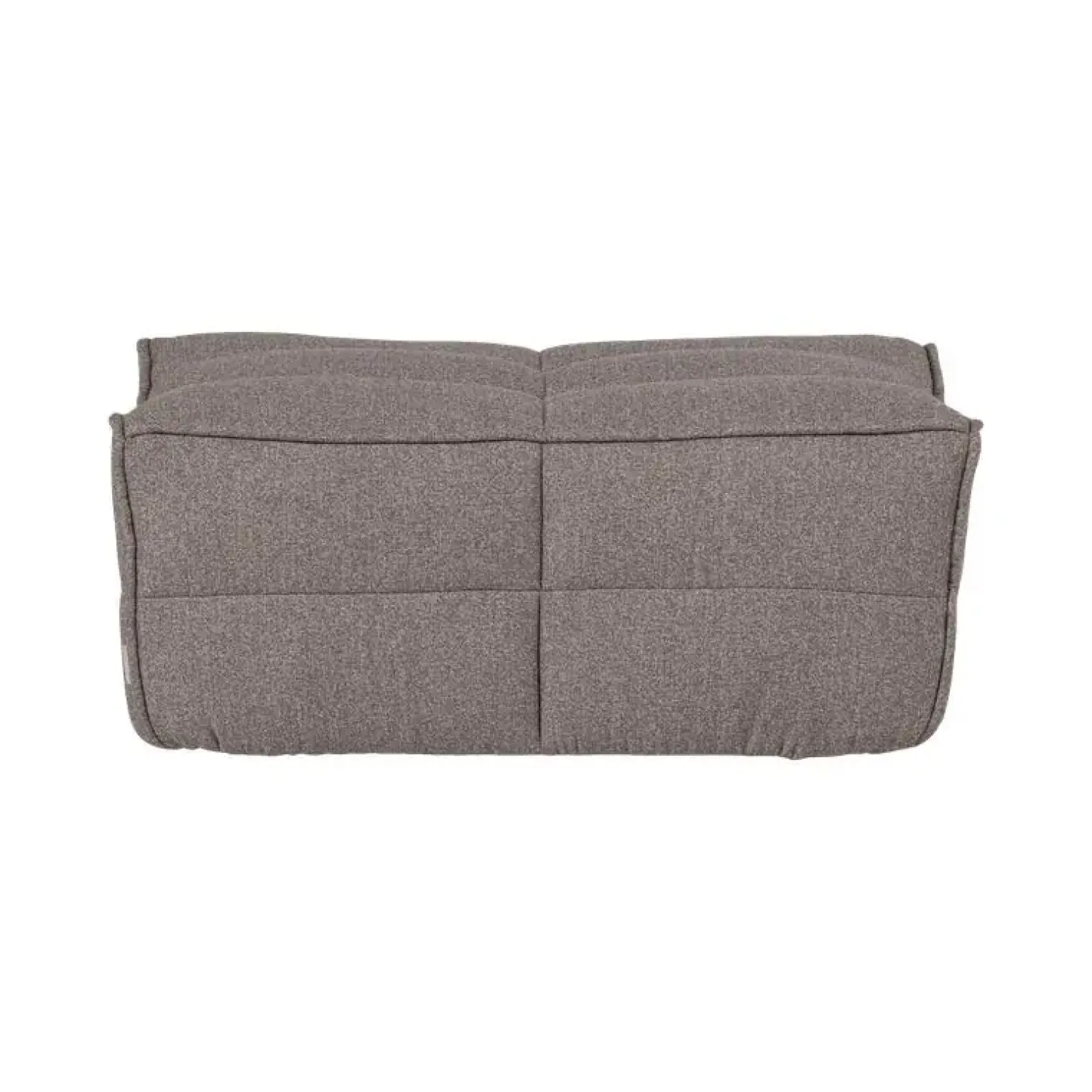vtwonen Hockers|Cluster Hocker Bouclé Middenbruin 104cm