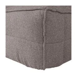 vtwonen Hockers|Cluster Hocker Bouclé Middenbruin 104cm