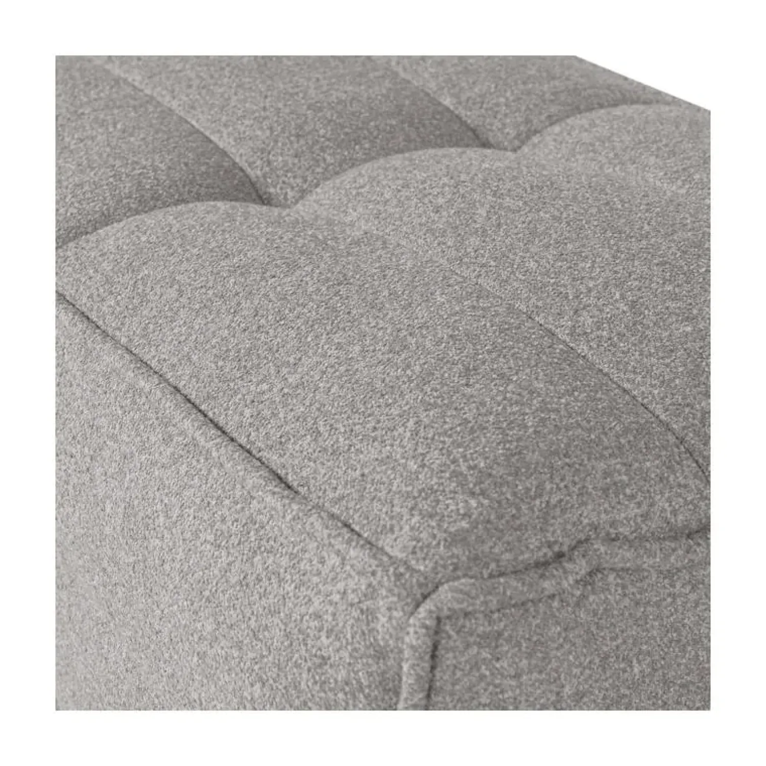 vtwonen Hockers|Cluster Hocker Bouclé Warm grijs 104cm