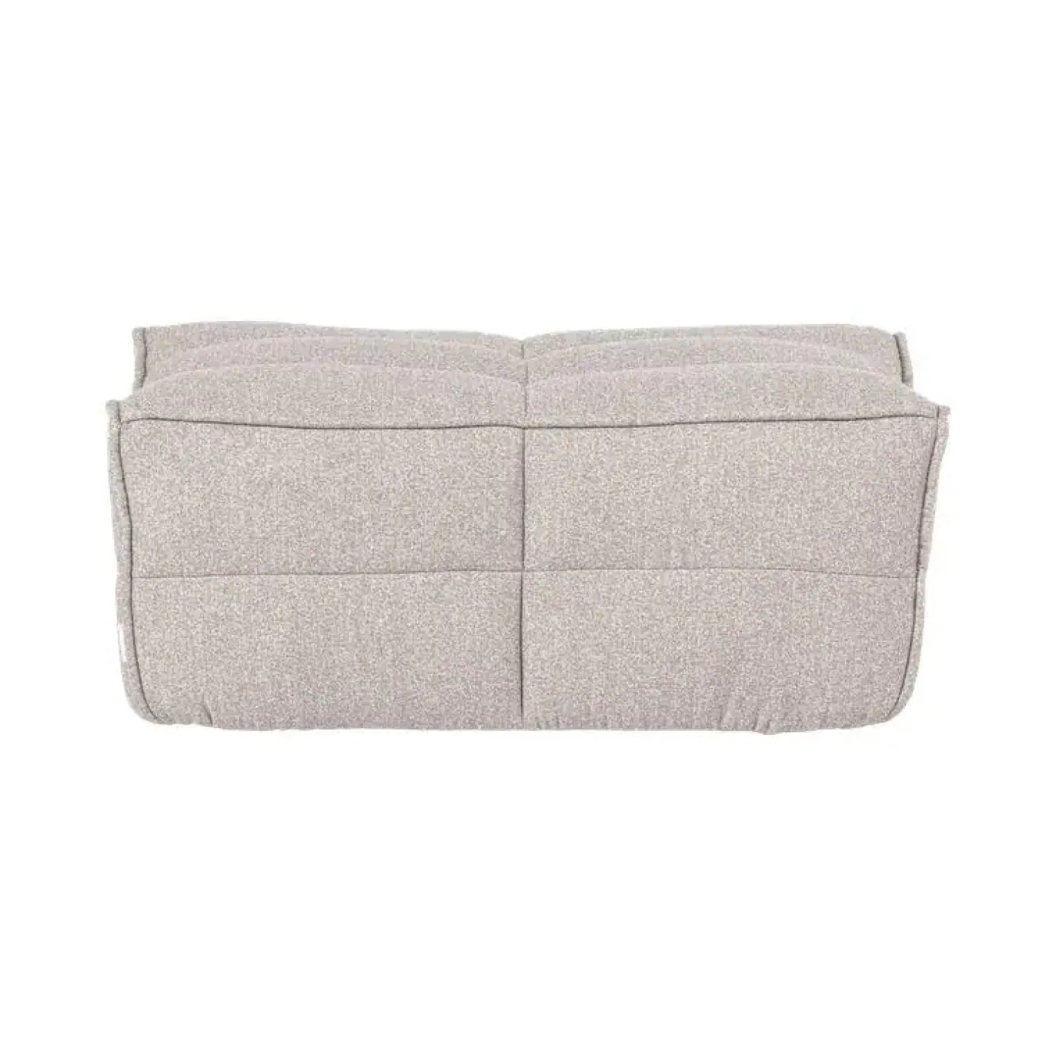 vtwonen Hockers|Cluster Hocker Bouclé Zand beige 104cm