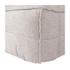 vtwonen Hockers|Cluster Hocker Bouclé Zand beige 104cm