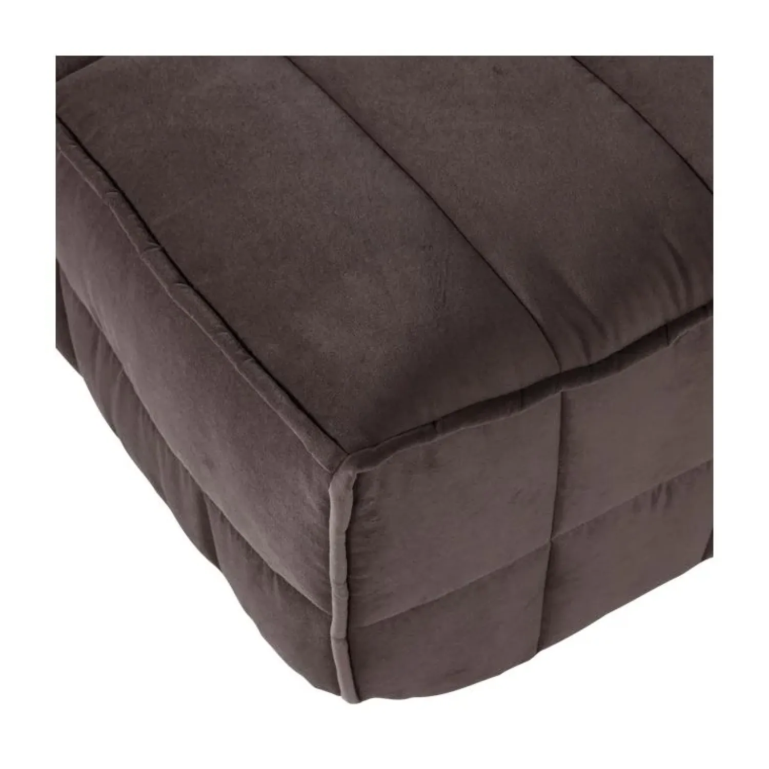 vtwonen Hockers|Cluster Hocker Velvet Chocolade bruin 104cm