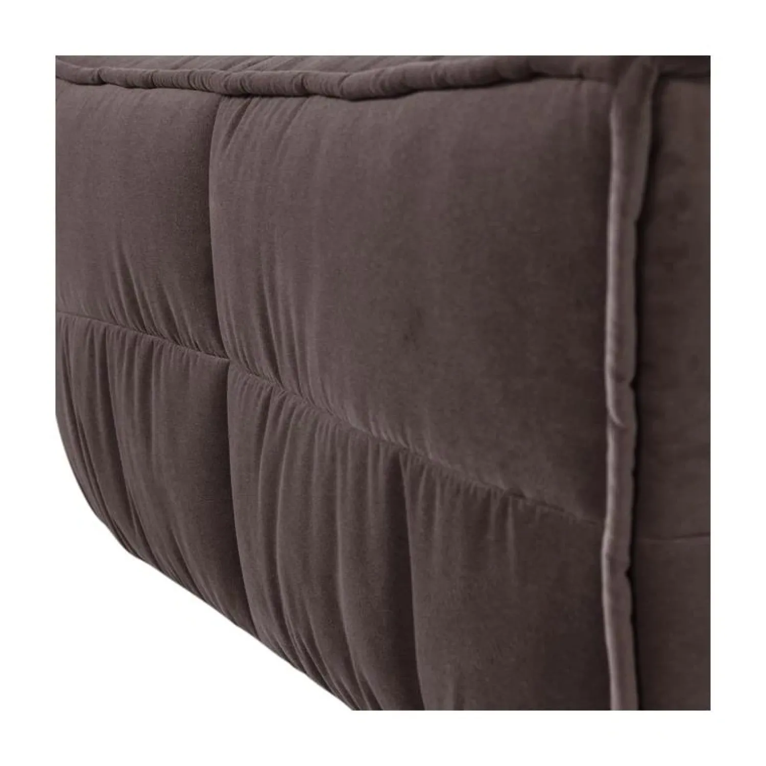 vtwonen Hockers|Cluster Hocker Velvet Chocolade bruin 104cm