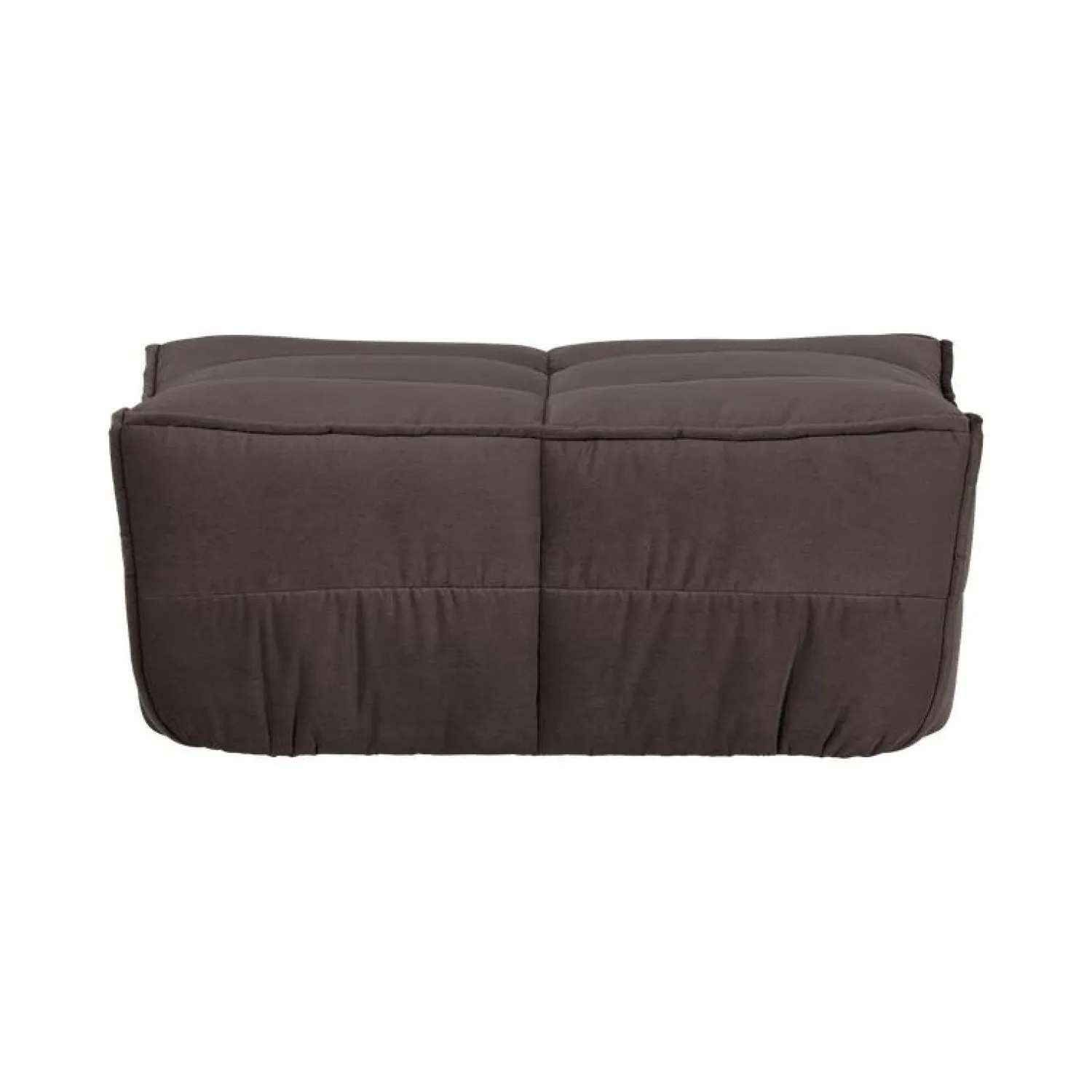 vtwonen Hockers|Cluster Hocker Velvet Chocolade bruin 104cm