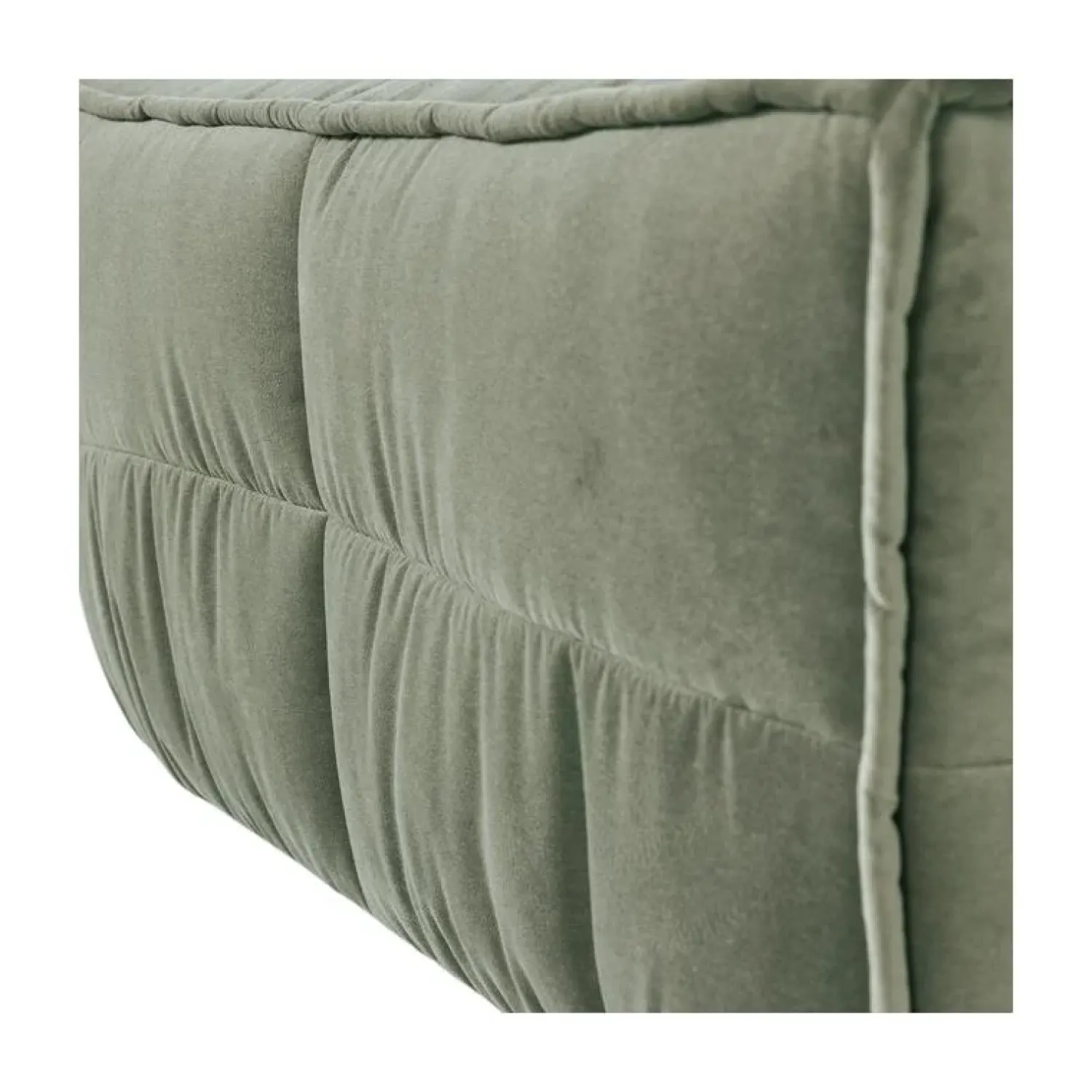 vtwonen Hockers|Cluster Hocker Velvet Pistache groen 104cm