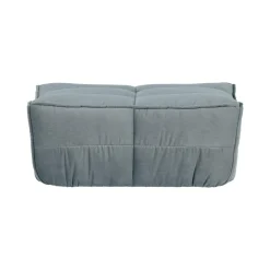 vtwonen Hockers|Cluster Hocker Velvet Turquoise blauw 104cm