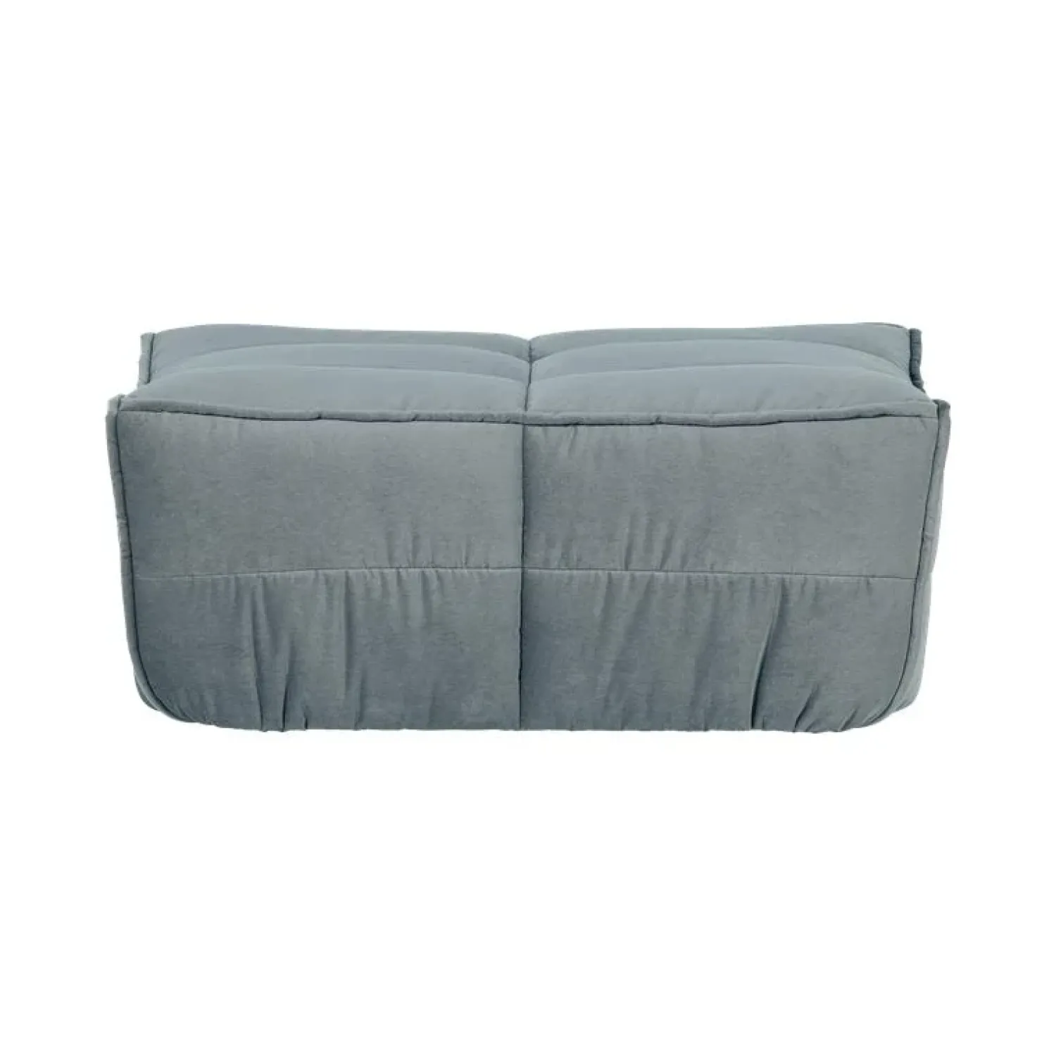 vtwonen Hockers|Cluster Hocker Velvet Turquoise blauw 104cm
