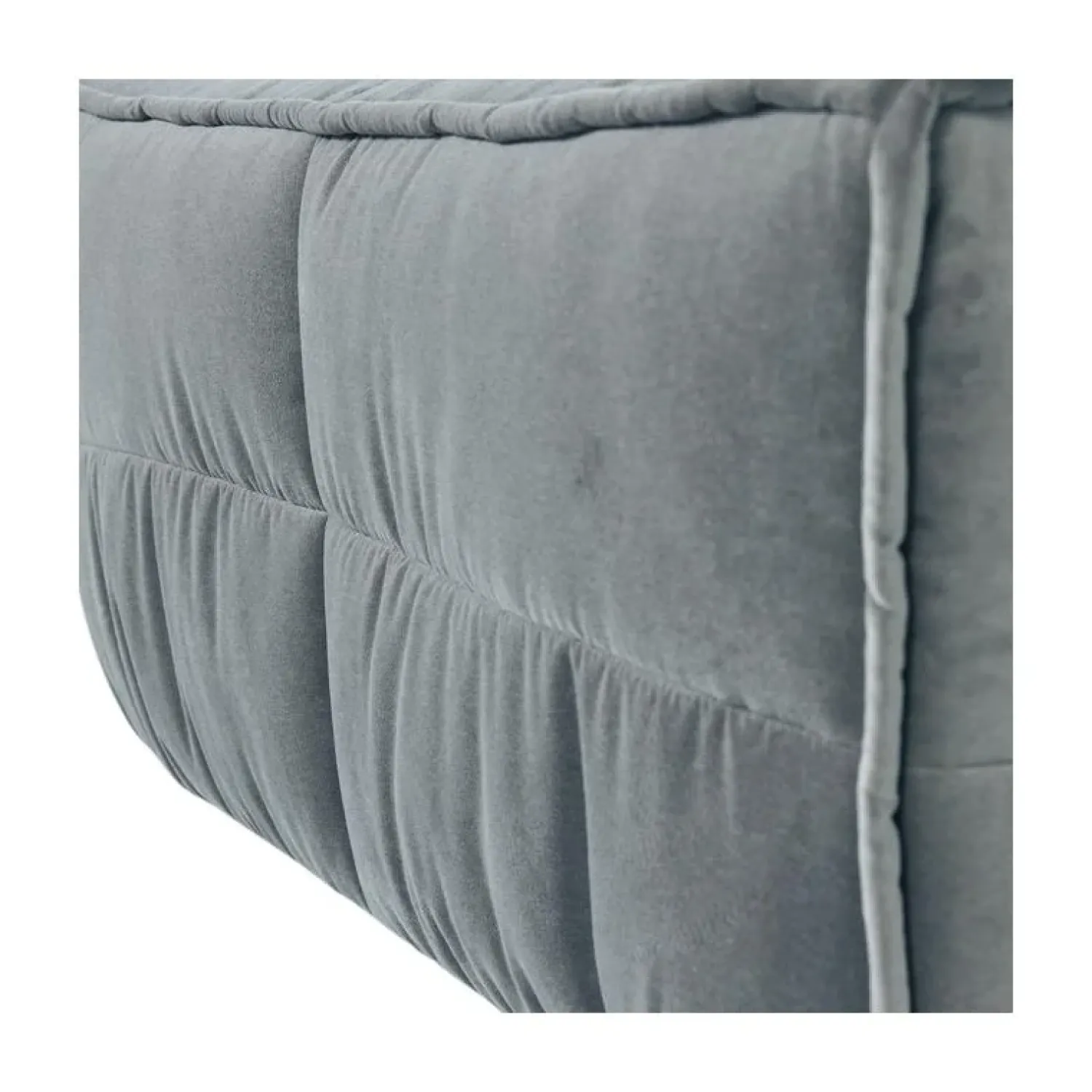 vtwonen Hockers|Cluster Hocker Velvet Turquoise blauw 104cm