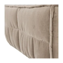 vtwonen Hockers|Cluster Hocker Velvet Warm taupe 104cm