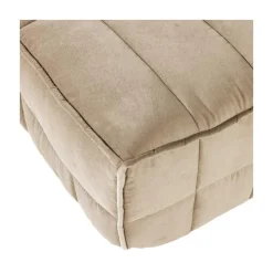 vtwonen Hockers|Cluster Hocker Velvet Zacht beige 104cm