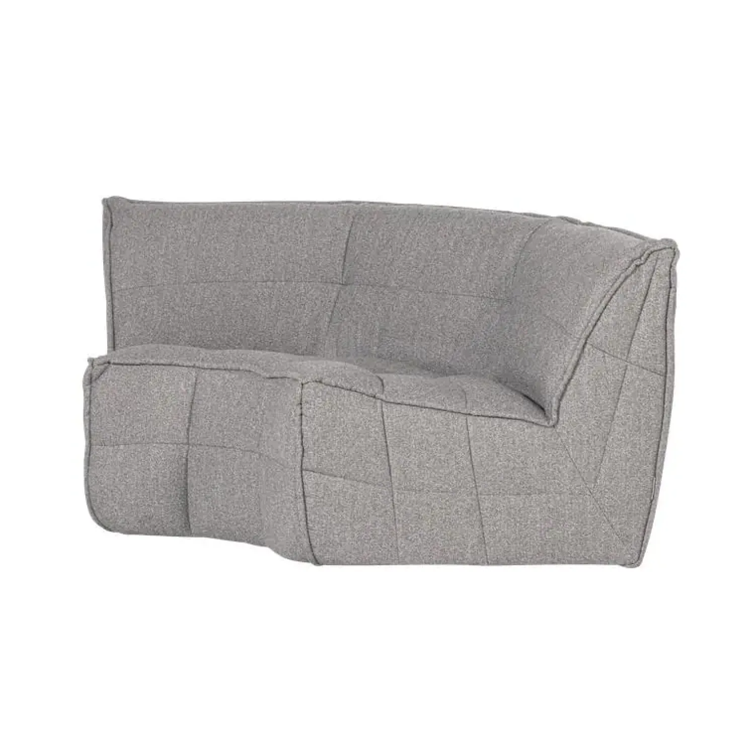 vtwonen Modulaire Banken|Cluster Hoekelement Bouclé Warm grijs