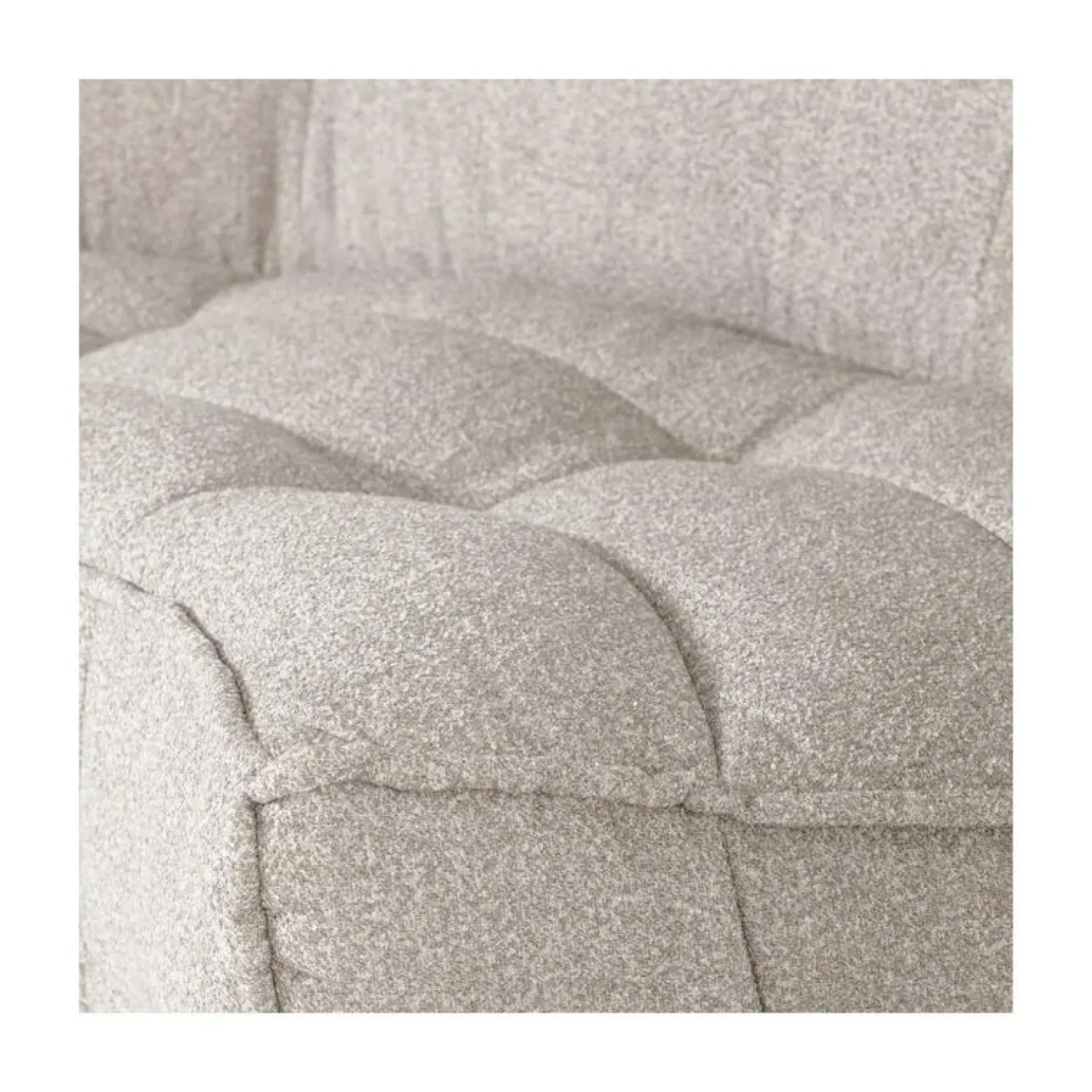 vtwonen Modulaire Banken|Cluster Hoekelement Bouclé Zand beige