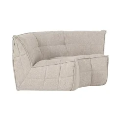 vtwonen Modulaire Banken|Cluster Hoekelement Bouclé Zand beige
