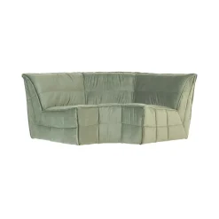 vtwonen Modulaire Banken|Cluster Hoekelement Velvet Pistache groen