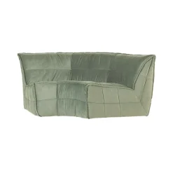 vtwonen Modulaire Banken|Cluster Hoekelement Velvet Pistache groen