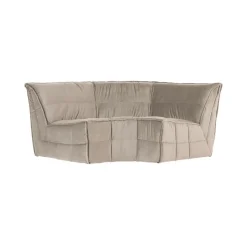 vtwonen Modulaire Banken|Cluster Hoekelement Velvet Warm taupe