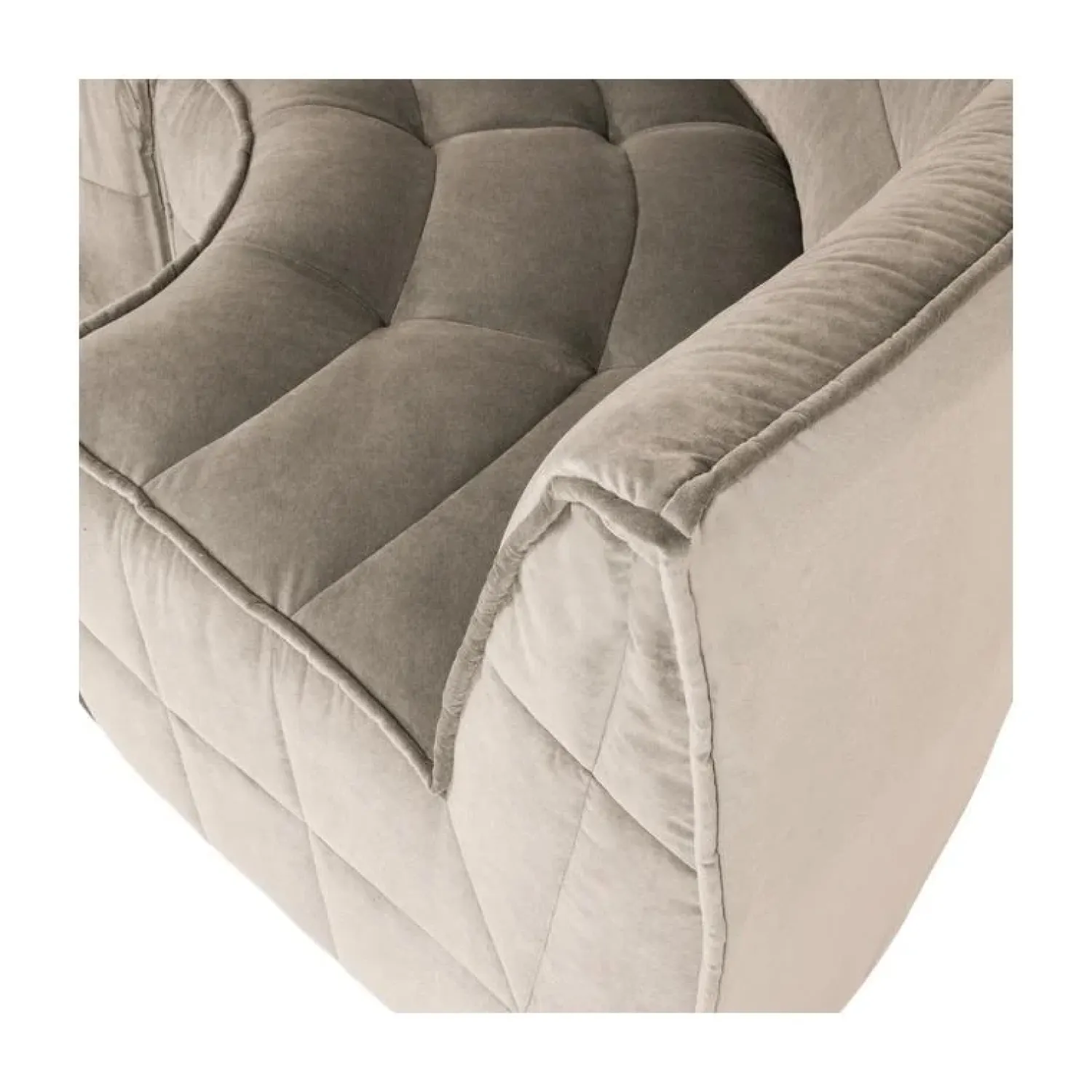 vtwonen Modulaire Banken|Cluster Hoekelement Velvet Warm taupe