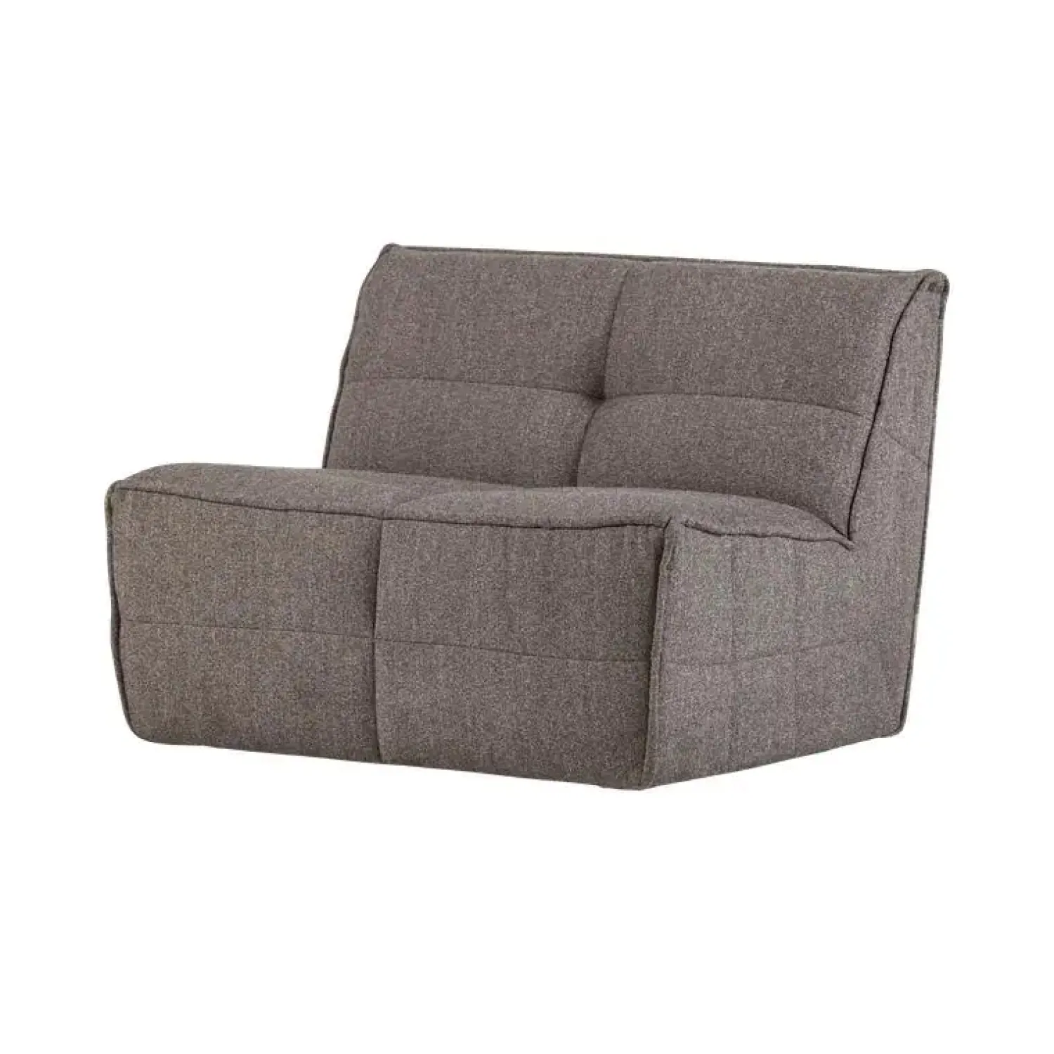 vtwonen Modulaire Banken|Cluster 1-zits Element Bouclé Middenbruin