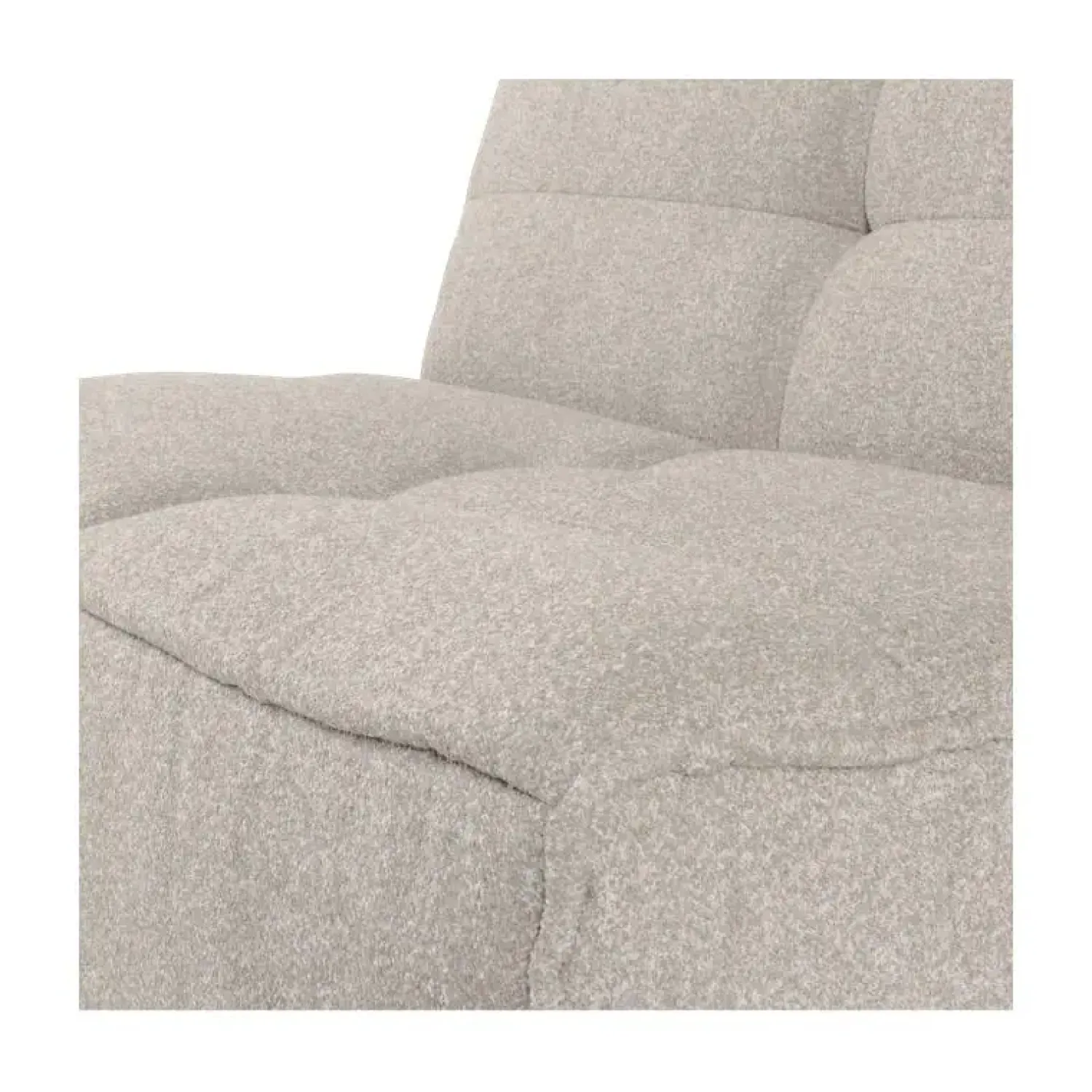vtwonen Modulaire Banken|Cluster 1-zits Element Bouclé Zand beige