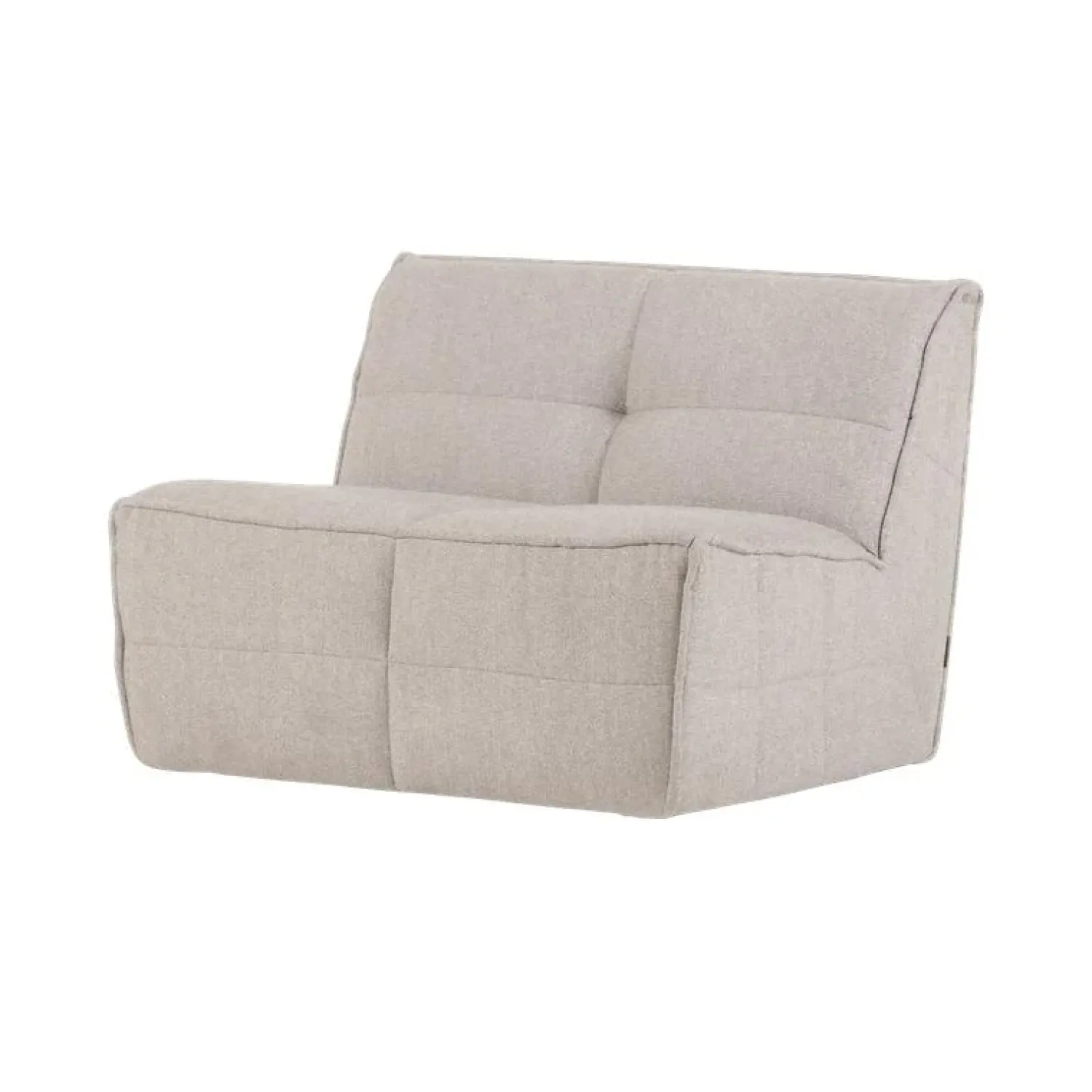 vtwonen Modulaire Banken|Cluster 1-zits Element Bouclé Zand beige