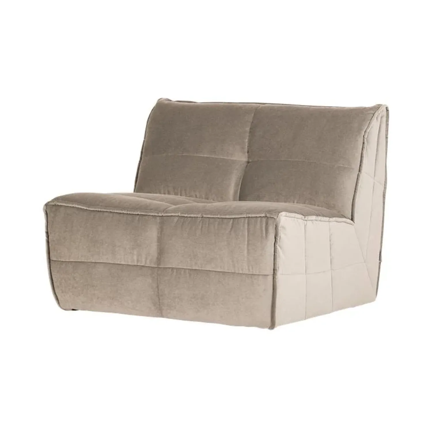 vtwonen Modulaire Banken|Cluster 1-zits Element Velvet Warm taupe