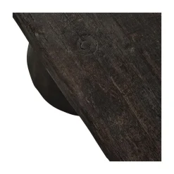 WOOOD Hockers|Clyde Bankje mangohout donkerbruin 150cm