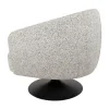 Mysons Fauteuils|Coach draaifauteuil Lichtgrijs