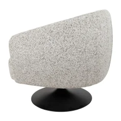 Mysons Fauteuils|Coach draaifauteuil Lichtgrijs