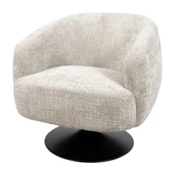 Mysons Fauteuils|Coach draaifauteuil Taupe
