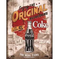 Cavetown Metalen Borden|Coca-Cola Original Highway 66 - metalen bord