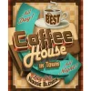 Cavetown Metalen Borden|Coffee House - metalen bord