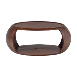 WOOOD Salontafels|Cole Salontafel mangohout bruin 72cm