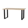 WOOOD Eettafels|Combi-tablo Eettafel eiken U-poot 160 cm