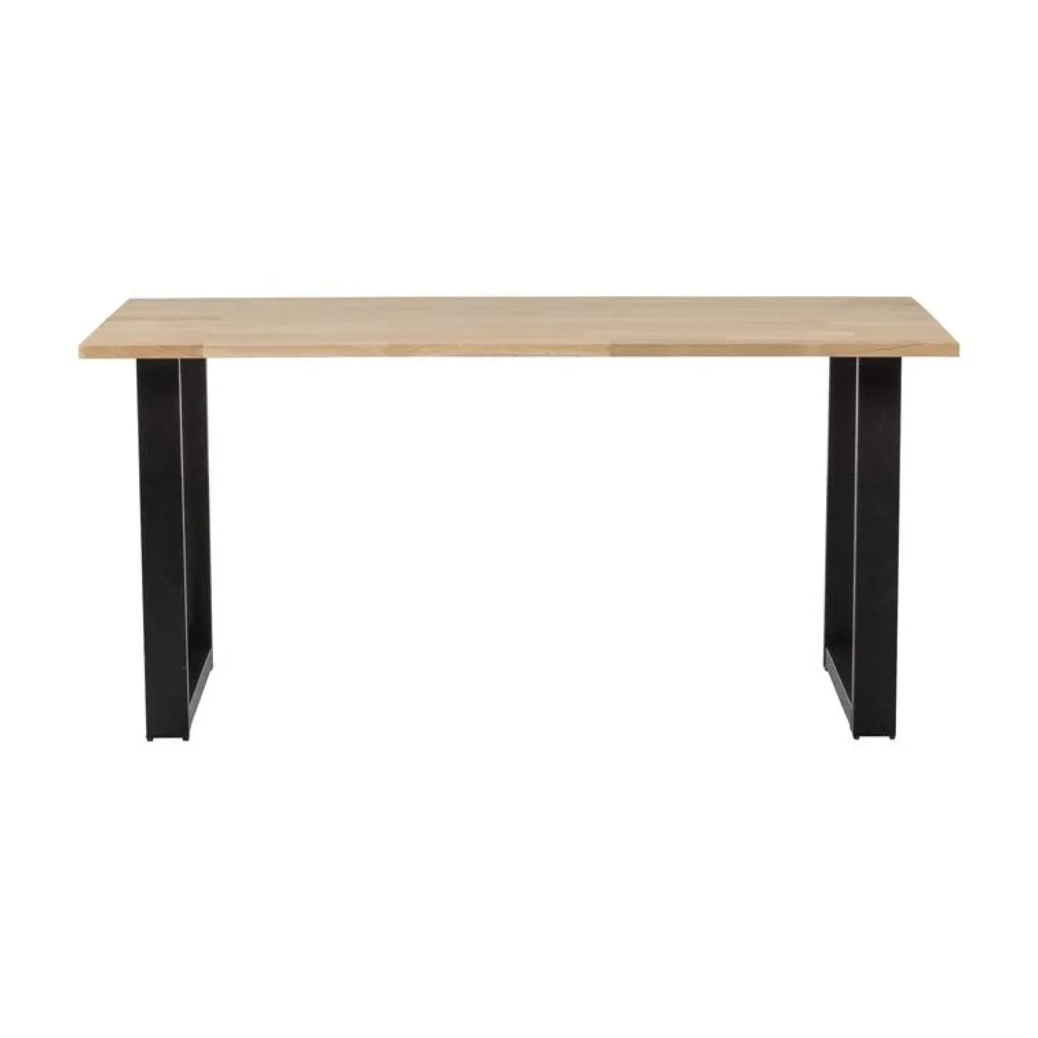WOOOD Eettafels|Combi-tablo Eettafel eiken U-poot 160 cm
