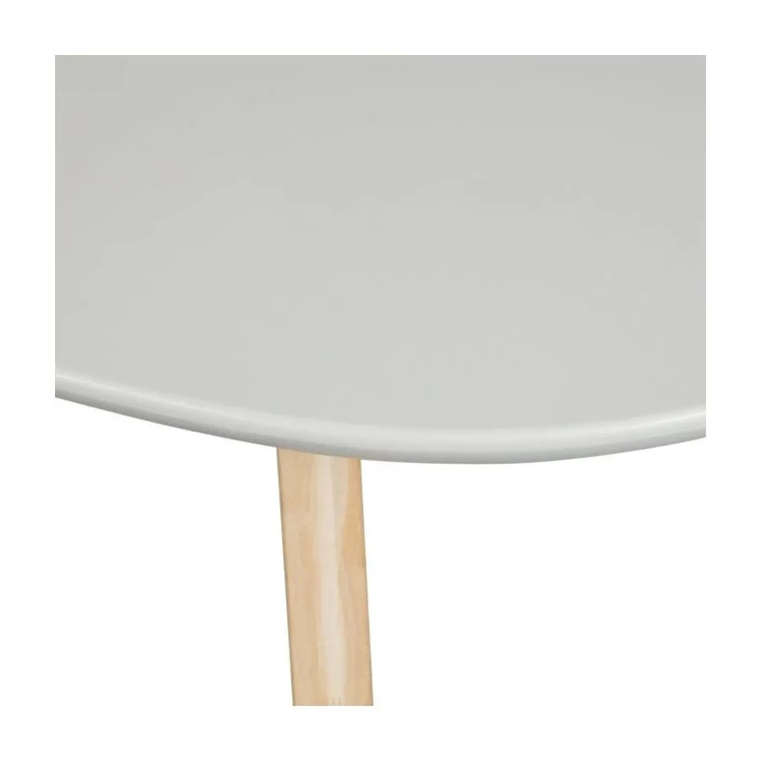 WOOOD Eettafels|Combi-tablo Eettafel organisch essen mist 3-poots 130 cm