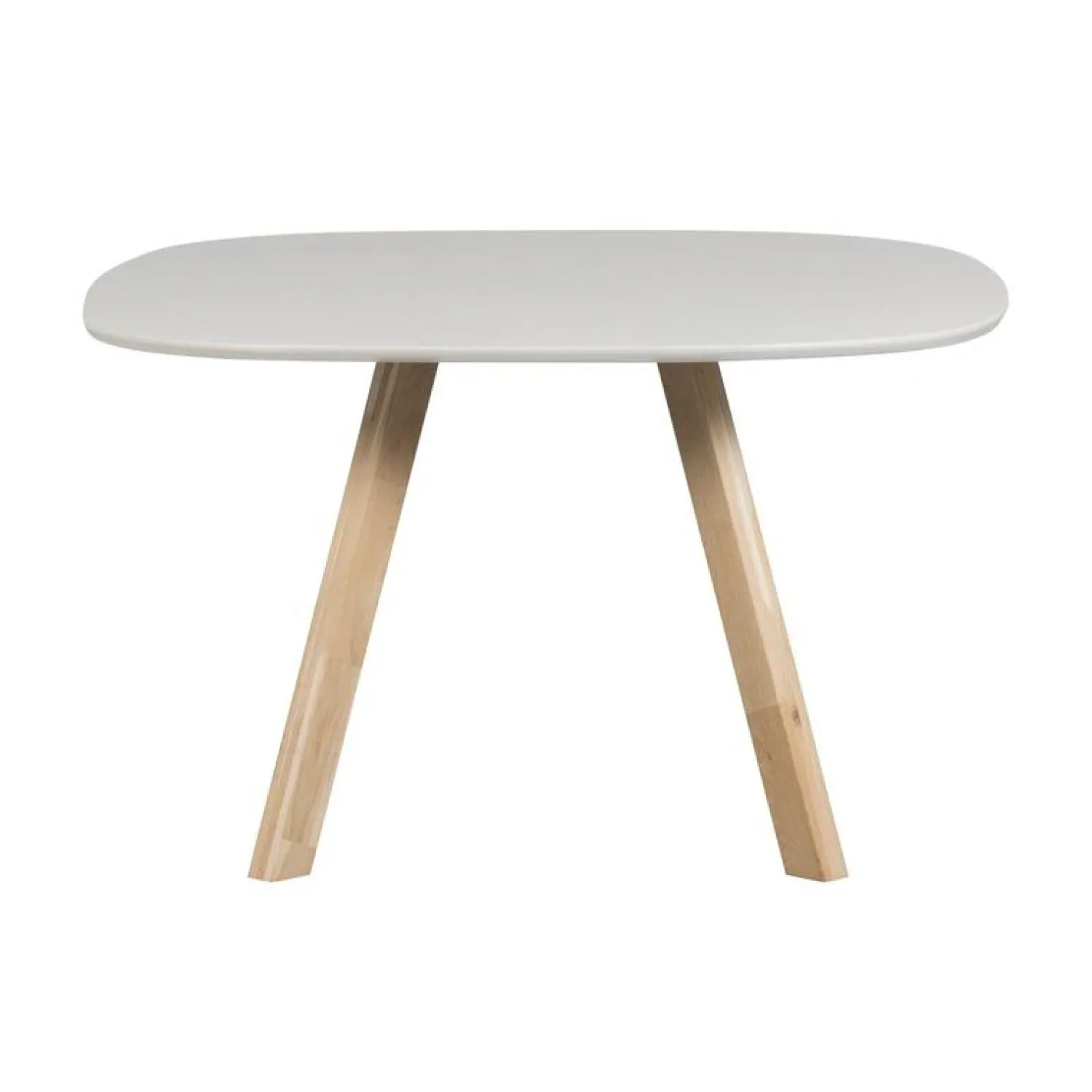 WOOOD Eettafels|Combi-tablo Eettafel organisch essen mist 3-poots 130 cm