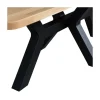 WOOOD Eettafels|Combi-tablo XL Eettafel eiken Zeeland poot 240 cm
