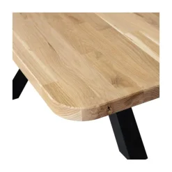 WOOOD Eettafels|Combi-tablo XL Eettafel eiken Zeeland poot 240 cm