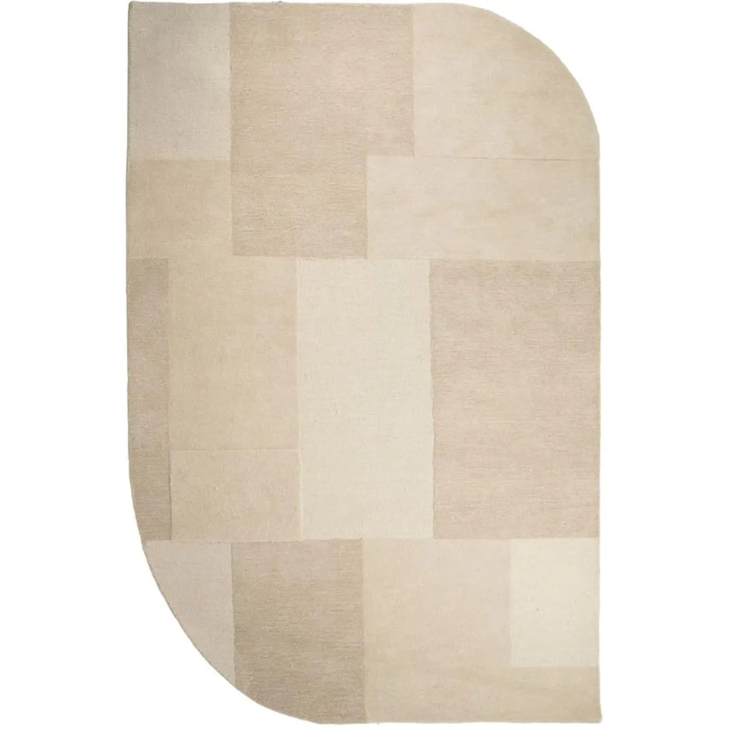 By Boo Vloerkleden|Contour Vloerkleed beige 290x190cm