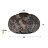 Kalfort Plafondlampen|Cooper 1-lichts Plafondlamp