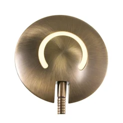 Steinmex Bureaulampen|Coraline 1-lichts Bureaulamp Brons