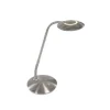 Steinmex Bureaulampen|Coraline 1-lichts Bureaulamp Staal