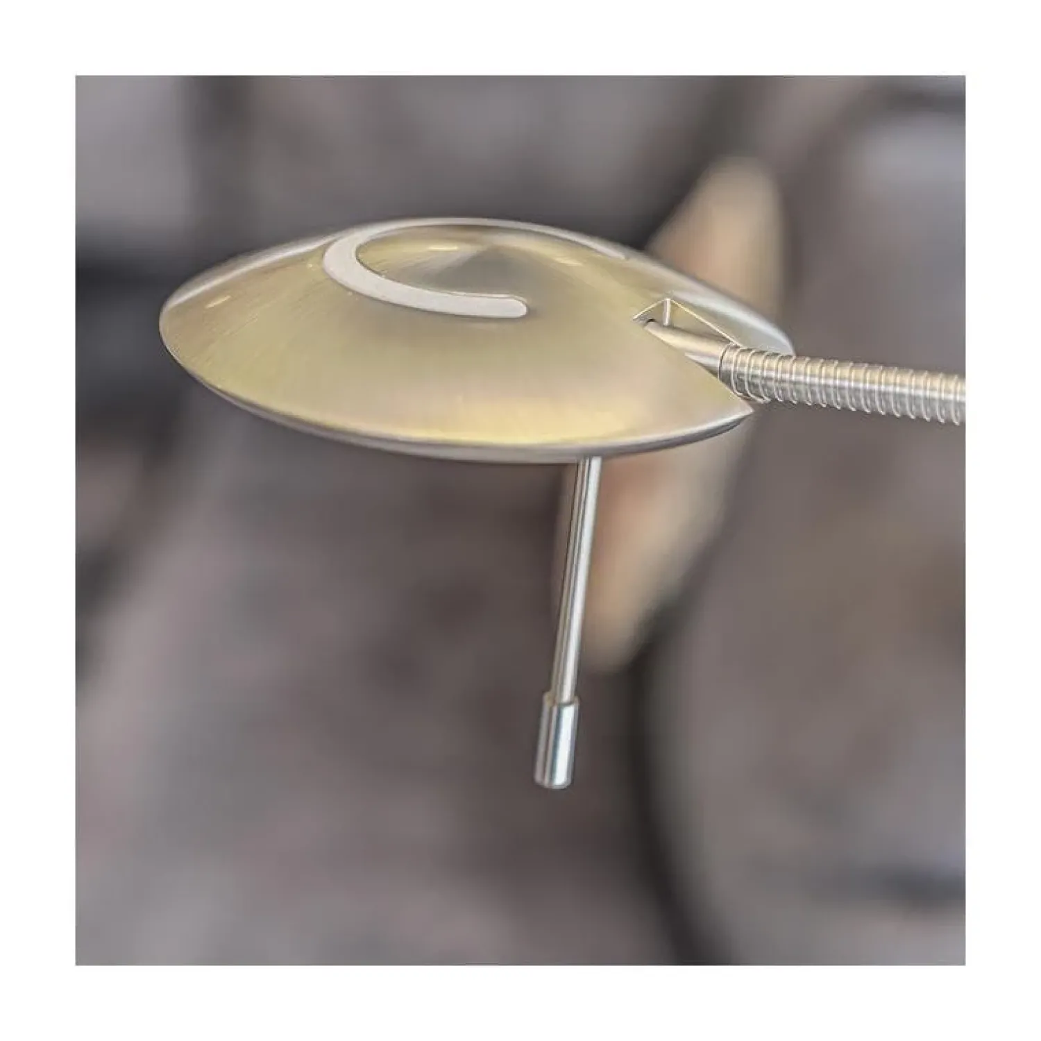 Steinmex Bureaulampen|Coraline 1-lichts Bureaulamp Staal
