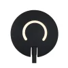 Steinmex Bureaulampen|Coraline 1-lichts Bureaulamp Zwart