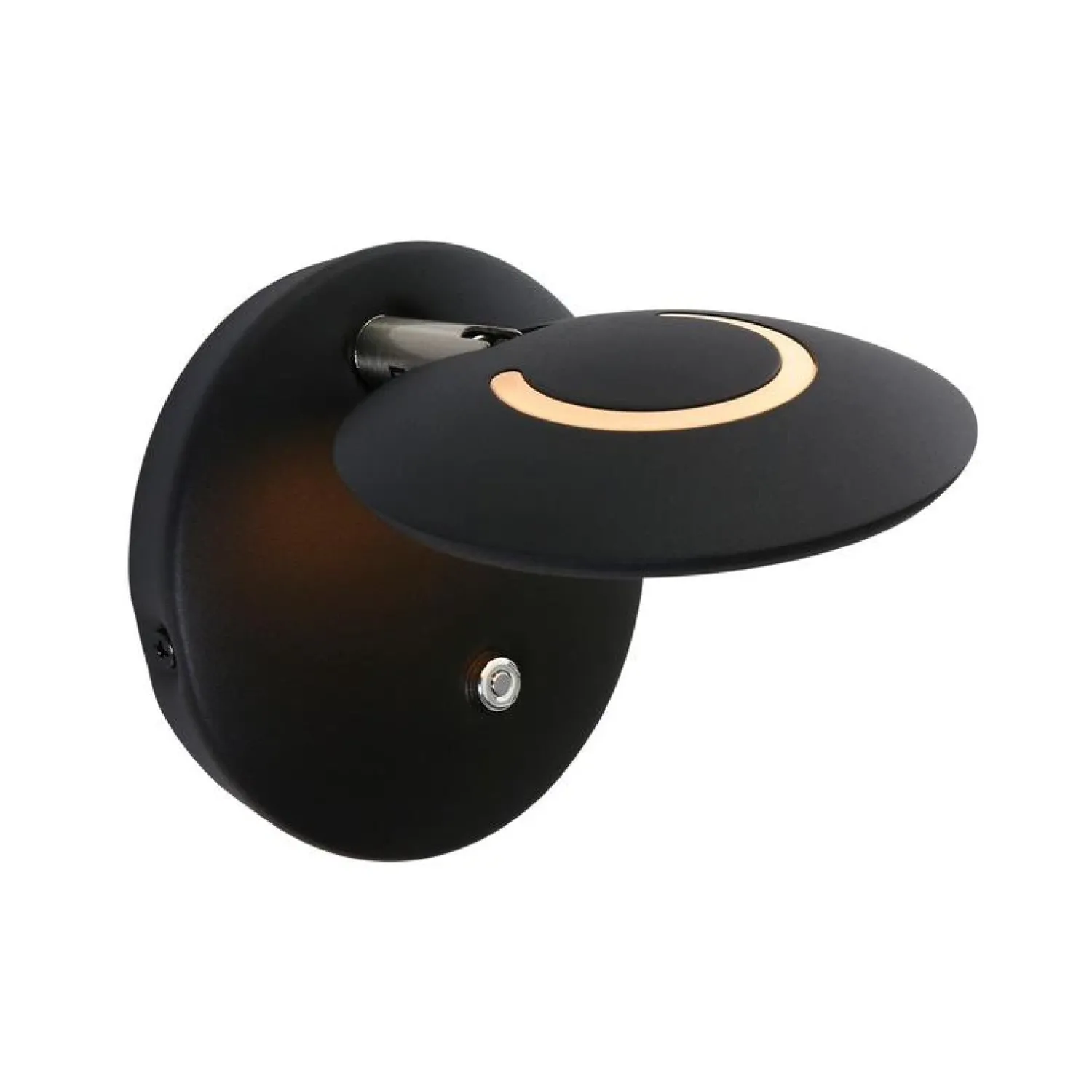 Steinmex Wandlampen|Coraline 1-lichts Wandlamp Zwart