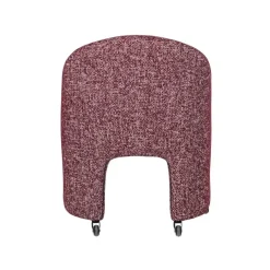 WOOOD Eetkamerstoelen|Cordo Eetkamerstoel Met wielen Bordeauxrood